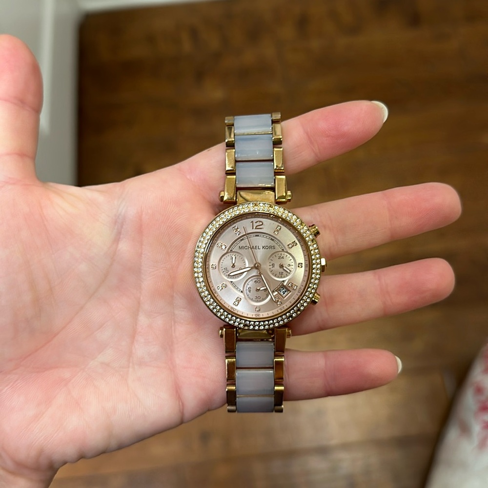 Rose Gold Michael Kors Watch